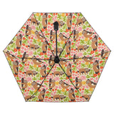 Fully Auto Open & Close Umbrella Printing Inside