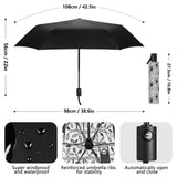 Fully Auto Open & Close Umbrella Printing Inside