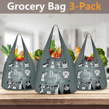 3 Pack of Grocery Bags