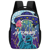 16 Inch Dual Compartment School Backpack