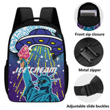 16 Inch Dual Compartment School Backpack