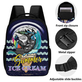 16 Inch Dual Compartment School Backpack