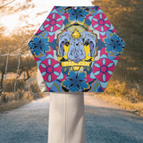 Lightweight Manual Folding Umbrella Printing Outside