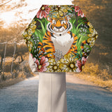 Lightweight Manual Folding Umbrella Printing Outside