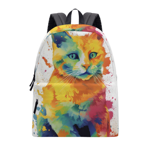 Cat Print  All-Over Print Backpack