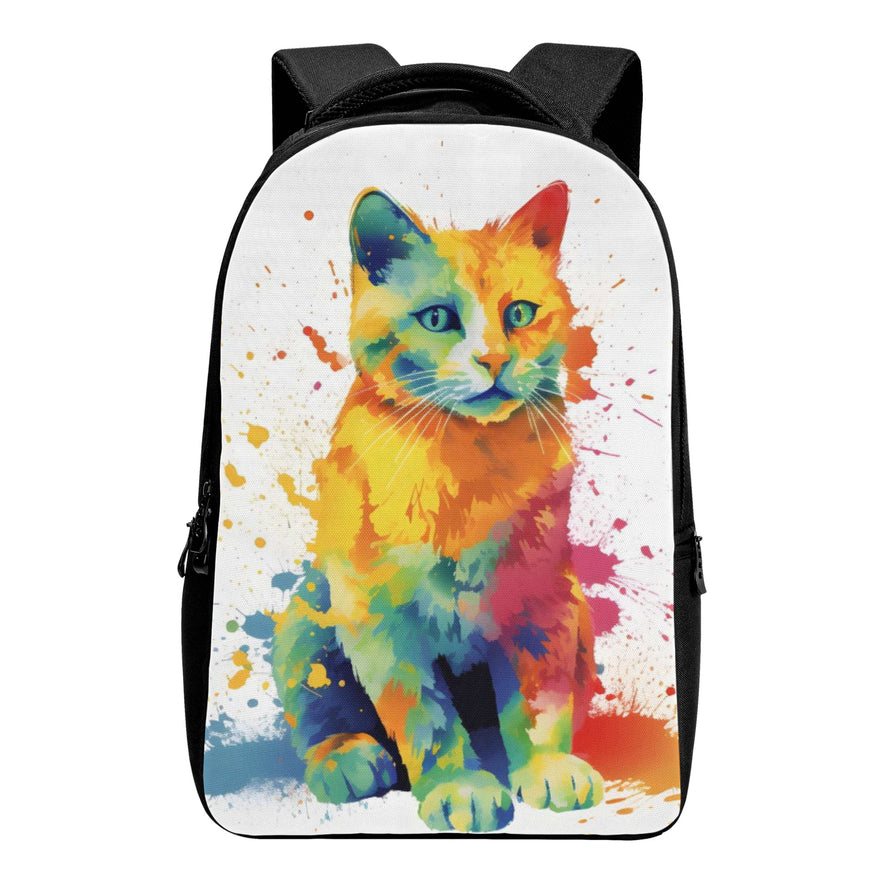 Cat Print  Laptop Backpack