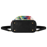 Cat Print  Casual PU Backpack