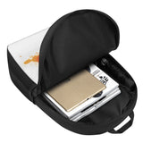 Cat Print  17 Inch School Backpack