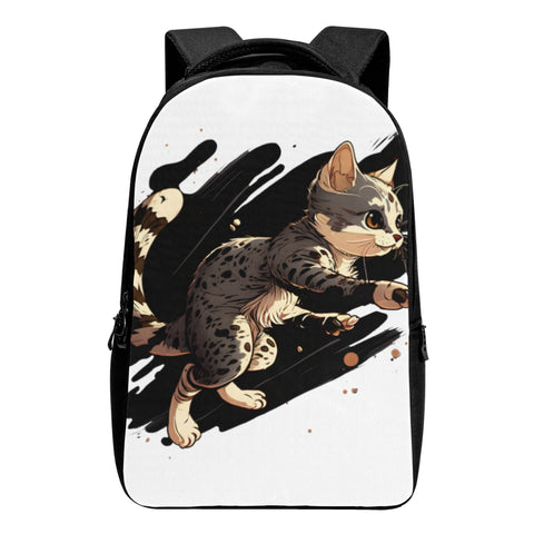 Cat Print  Laptop Backpack