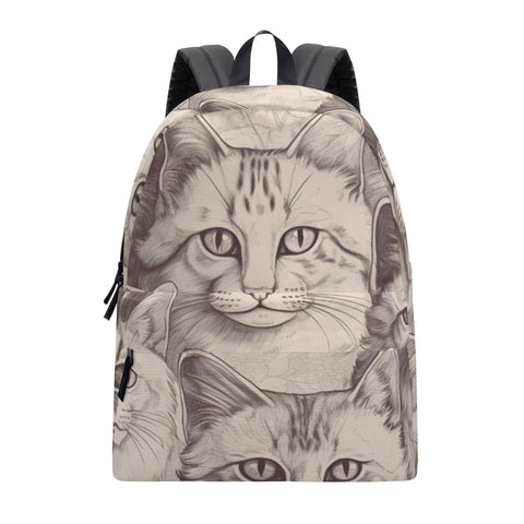 Cat Print  All-Over Print Backpack