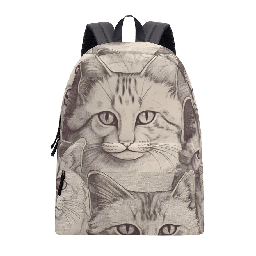 Cat Print  All-Over Print Backpack