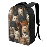 Cat Print  Laptop Backpack
