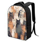 Cat Print  Laptop Backpack