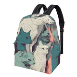 Cat Print  All-Over Print Backpack
