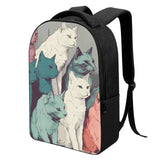 Cat Print  Laptop Backpack