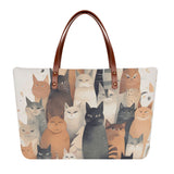 Cat Print  Womens Comfort Tote Bag