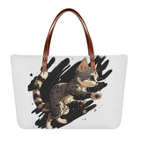 Cat Print  Womens Comfort Tote Bag