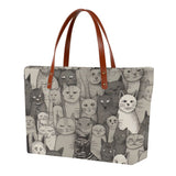Cat Print  Womens Comfort Tote Bag