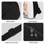 Cat Print  Travel Luggage Bag