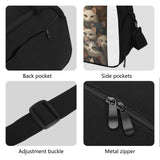 Cat Print  Travel Luggage Bag