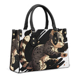 Cat Print  Luxury Women PU Handbag