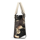 Cat Print  Luxury Women PU Handbag