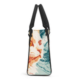 Cat Print  Luxury Women PU Handbag