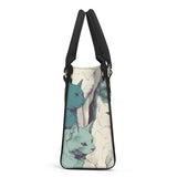 Cat Print  Luxury Women PU Handbag