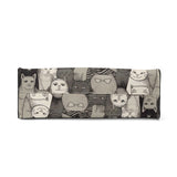 Cat Print  Luxury Women PU Handbag