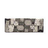 Cat Print  Luxury Women PU Handbag