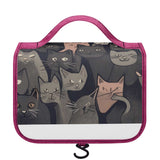 Cat Print  Toiletry Cosmetic Travel Bag
