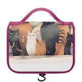 Cat Print  Toiletry Cosmetic Travel Bag