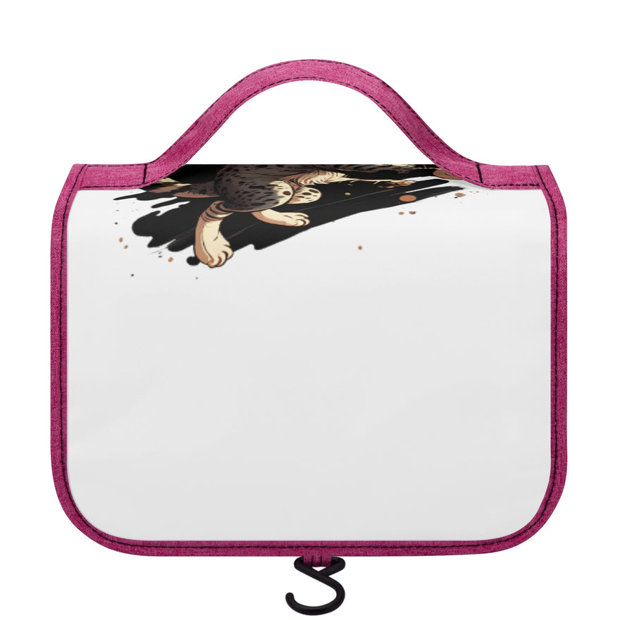 Cat Print  Toiletry Cosmetic Travel Bag