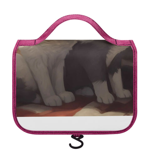 Cat Print  Toiletry Cosmetic Travel Bag