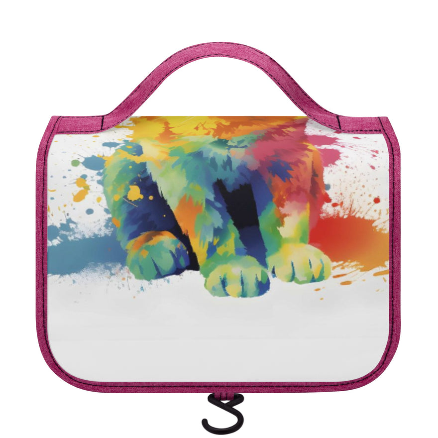 Cat Print  Toiletry Cosmetic Travel Bag