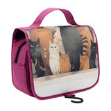 Cat Print  Toiletry Cosmetic Travel Bag