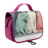 Cat Print  Toiletry Cosmetic Travel Bag