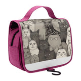 Cat Print  Toiletry Cosmetic Travel Bag