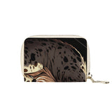 Cat Print  Zipper Card Holder