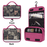 Cat Print  Toiletry Cosmetic Travel Bag