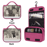 Cat Print  Toiletry Cosmetic Travel Bag