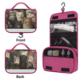 Cat Print  Toiletry Cosmetic Travel Bag