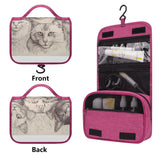 Cat Print  Toiletry Cosmetic Travel Bag