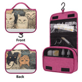 Cat Print  Toiletry Cosmetic Travel Bag