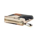 Cat Print  Zipper Card Holder