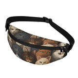 Cat Print  Fanny Pack