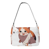 Cat Print  Journey Laptop Messenger & Shoulder Bag