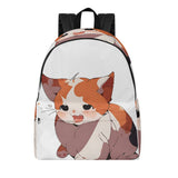 Cat Print  New Canvas Backpack