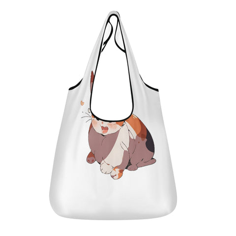 Cat Print  3 Pack of Grocery Bags