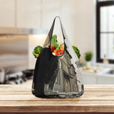 Cat Print  3 Pack of Grocery Bags